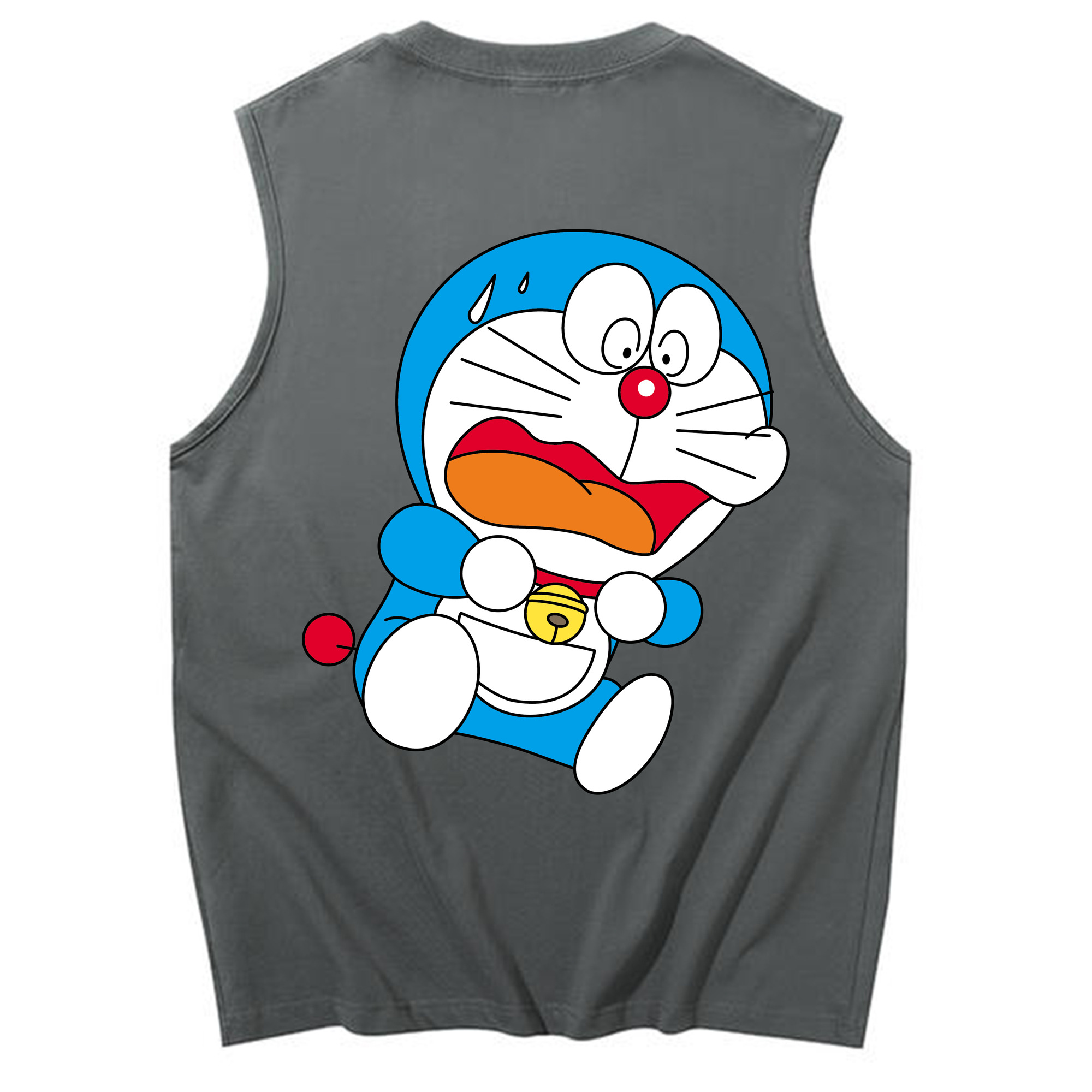 （画像用） ドラえもん Doraemon コットン100％タンクトップ（背面プリント）